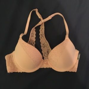 Light print lace bra